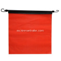 bandera de seguridad con bungee